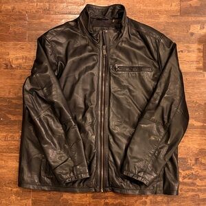 Marc New York Black Leather Jacket